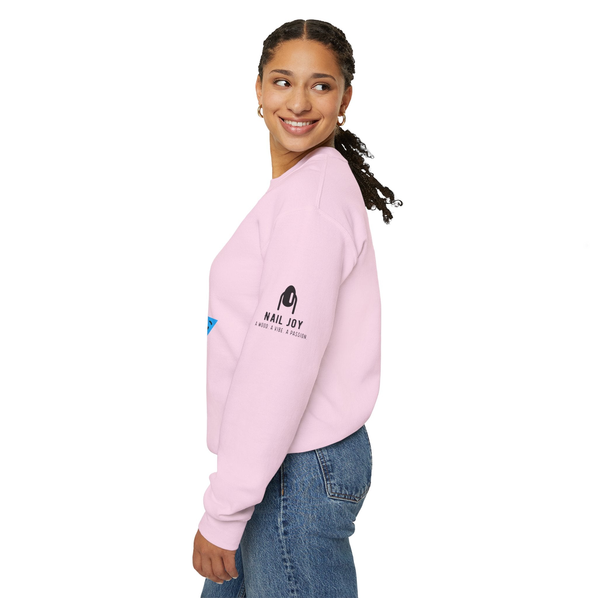 Nail Joy Retro 80's Made Me Sweatshirt