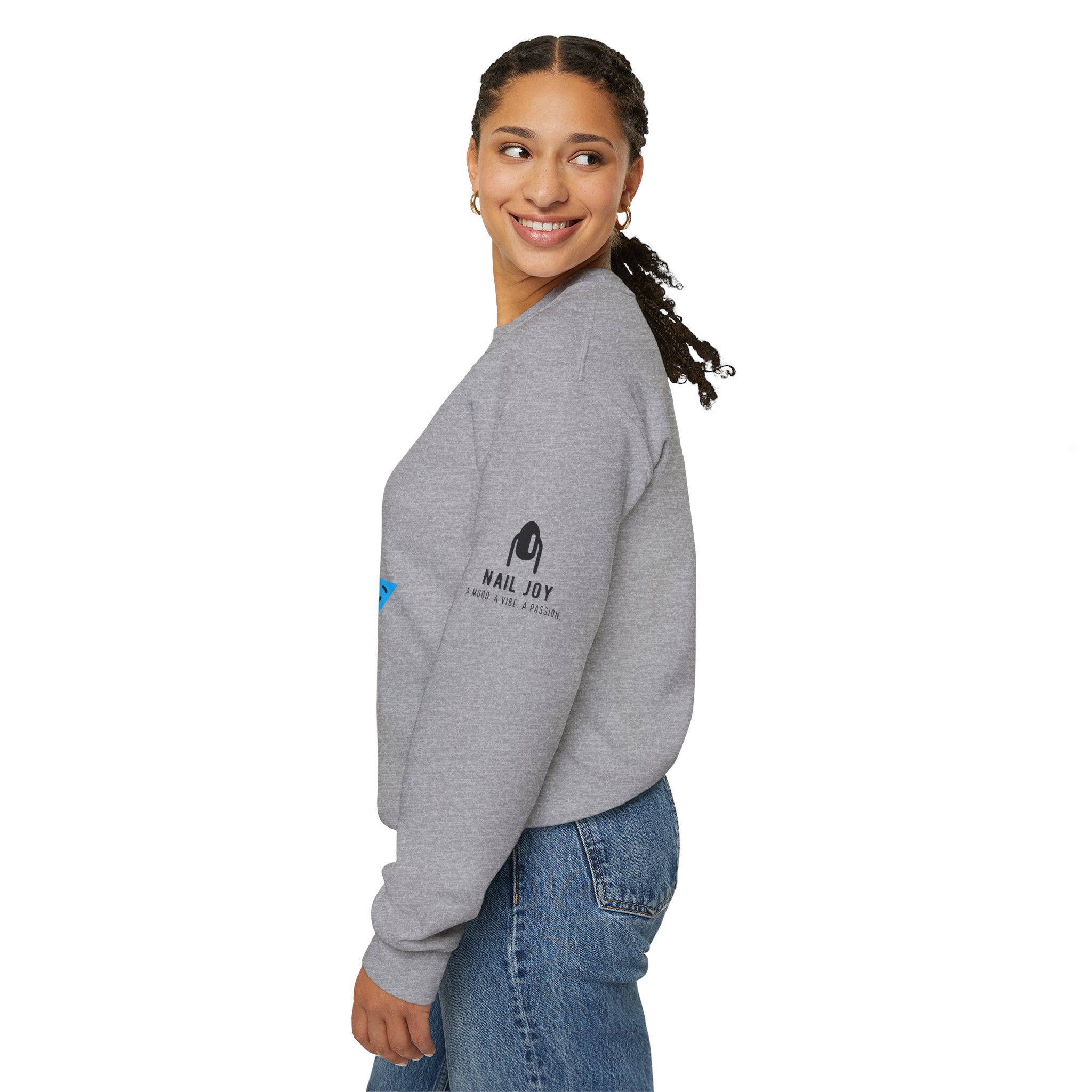 Nail Joy Retro 80's Made Me Sweatshirt