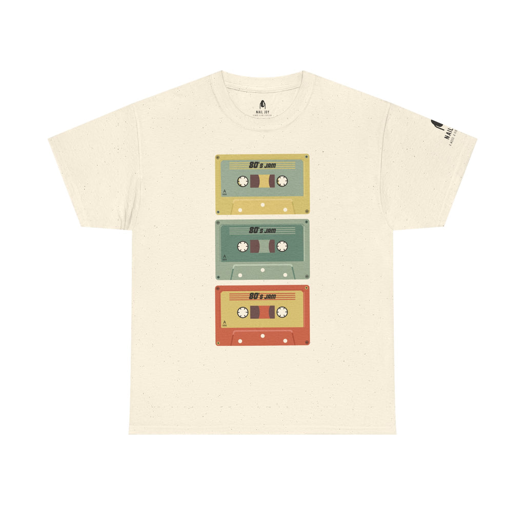 Nail Joy Retro Cassette Tape Unisex Tee
